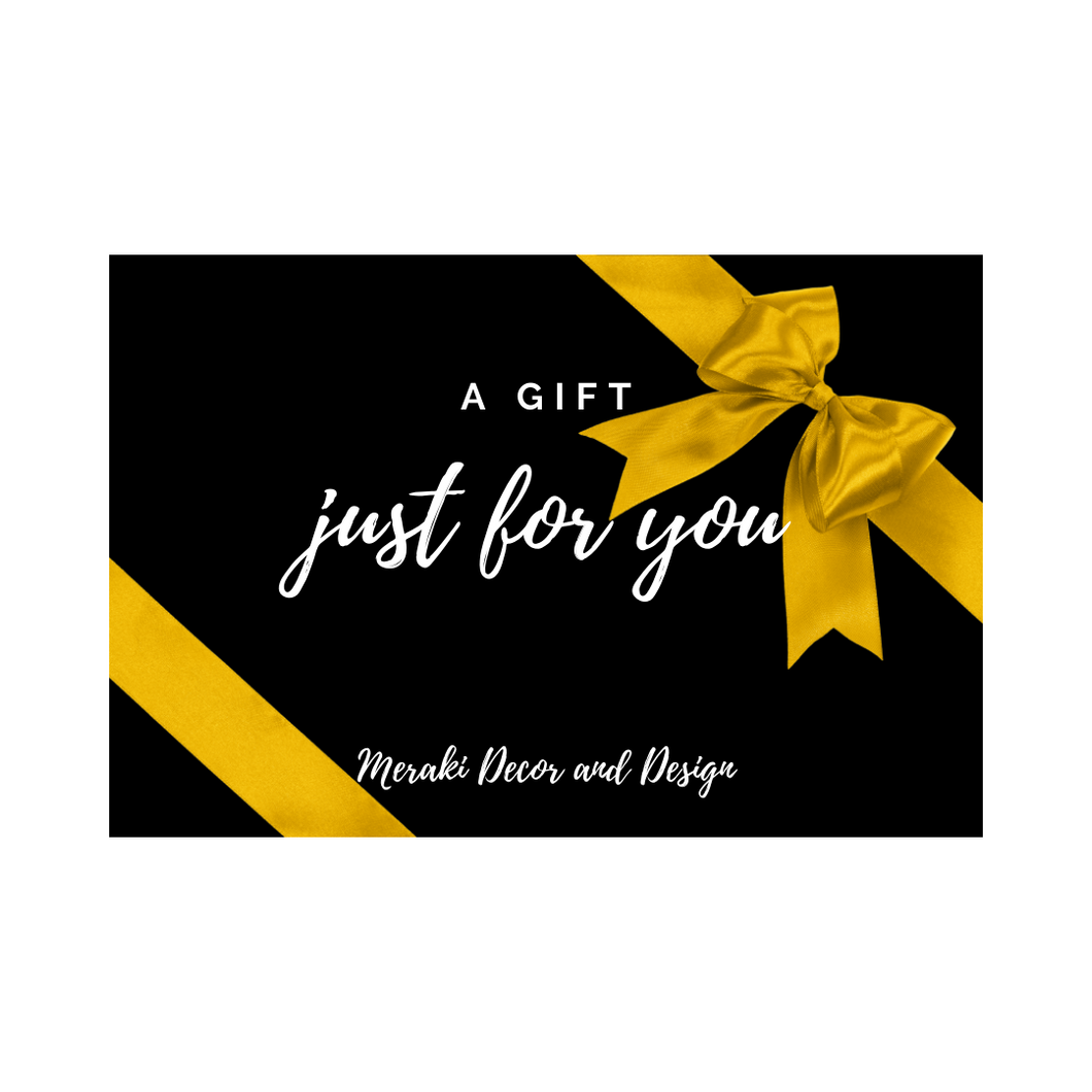 Meraki Decor and Design Gift Card